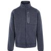 Coats, Jackets & Blazers * | Trespass Mens Farham Melange At300 Fleece Jacket Navy