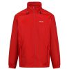 Coats, Jackets & Blazers * | Regatta Mens Lyle Iv Waterproof Hooded Jacket Fiery Red