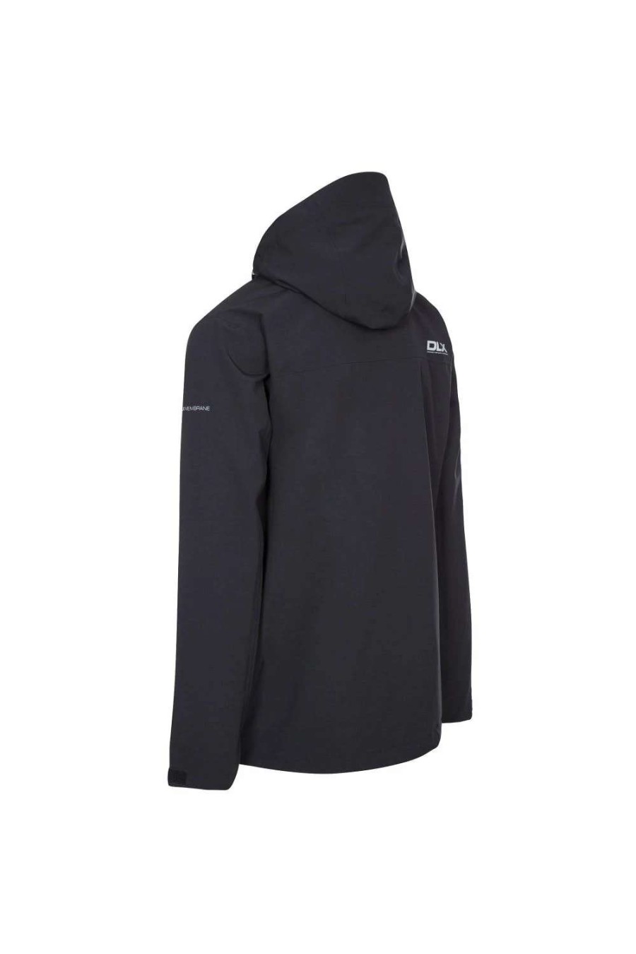 Coats, Jackets & Blazers * | Trespass Mens Oswalt Dlx Waterproof Jacket ( ) Black