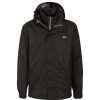 Coats, Jackets & Blazers * | Trespass Mens Pembroke 3 In 1 Waterproof Jacket ( ) Black