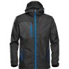 Coats, Jackets & Blazers * | Stormtech Mens Olympia Shell Jacket ( ) Black/Azure Blue