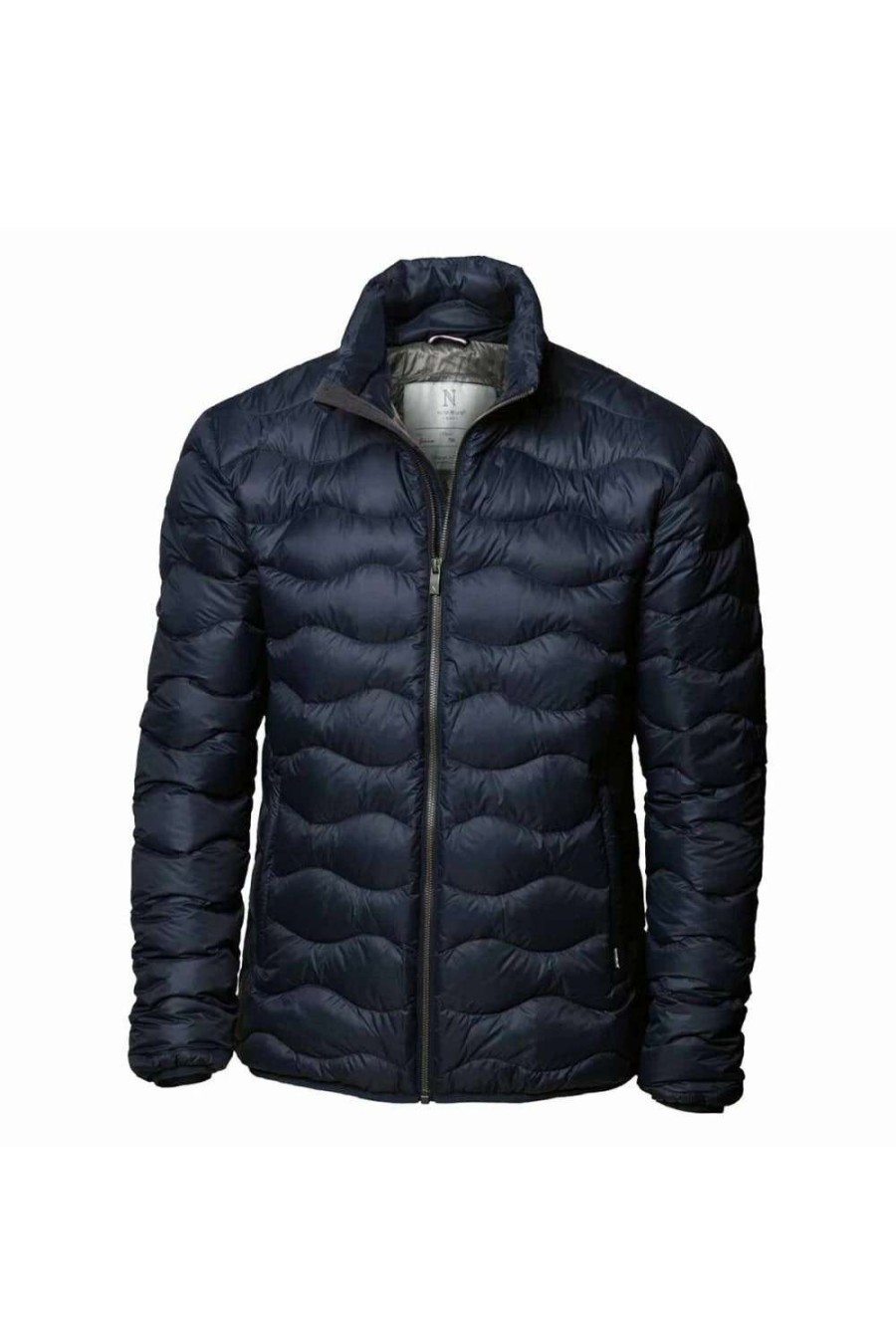 Coats, Jackets & Blazers * | Nimbus Mens Sierra Padded Water Repellent Down Jacket ( ) Navy