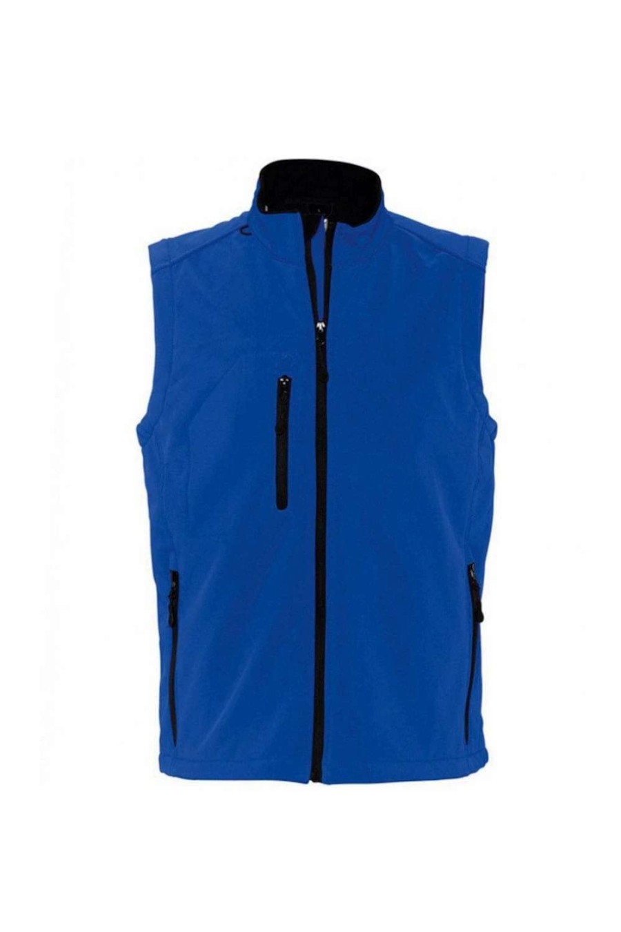 Coats, Jackets & Blazers * | Sols Mens Rallye Soft Shell Bodywarmer Jacket ( ) Royal Blue