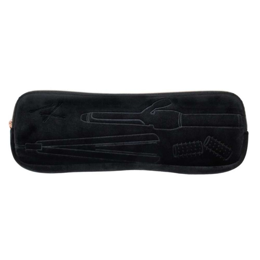 Fanny Pack * | Mytagalongs Hair Tools Caddy (Velour Finish) Vixen Black