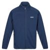 Coats, Jackets & Blazers * | Regatta Mens Hadfield Full Zip Fleece Jacket Admiral Blue