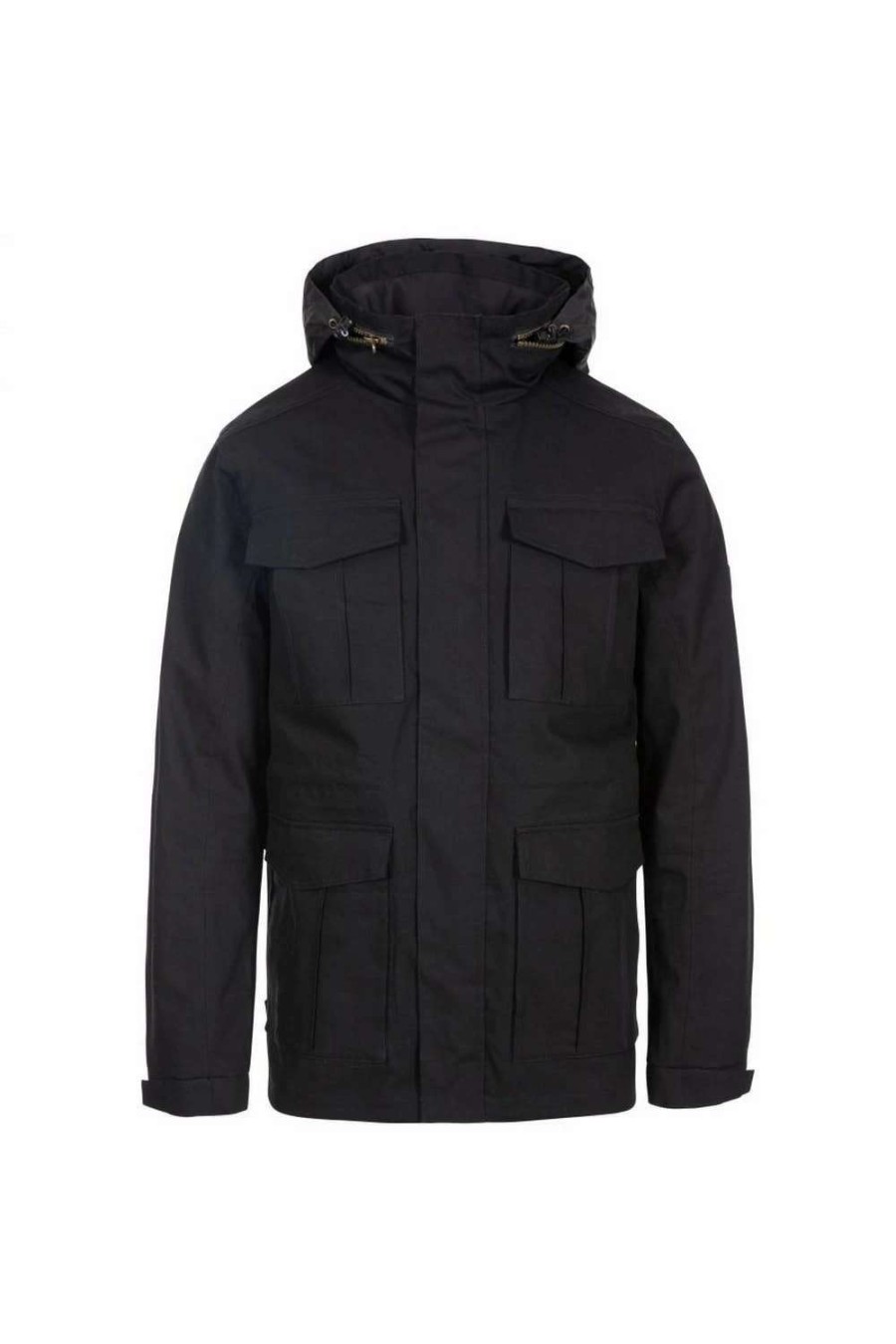 Coats, Jackets & Blazers * | Trespass Mens Rainthan Waterproof Jacket ( ) Black