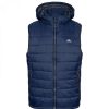 Coats, Jackets & Blazers * | Trespass Mens Franklyn Padded Gilet Navy/Carbon