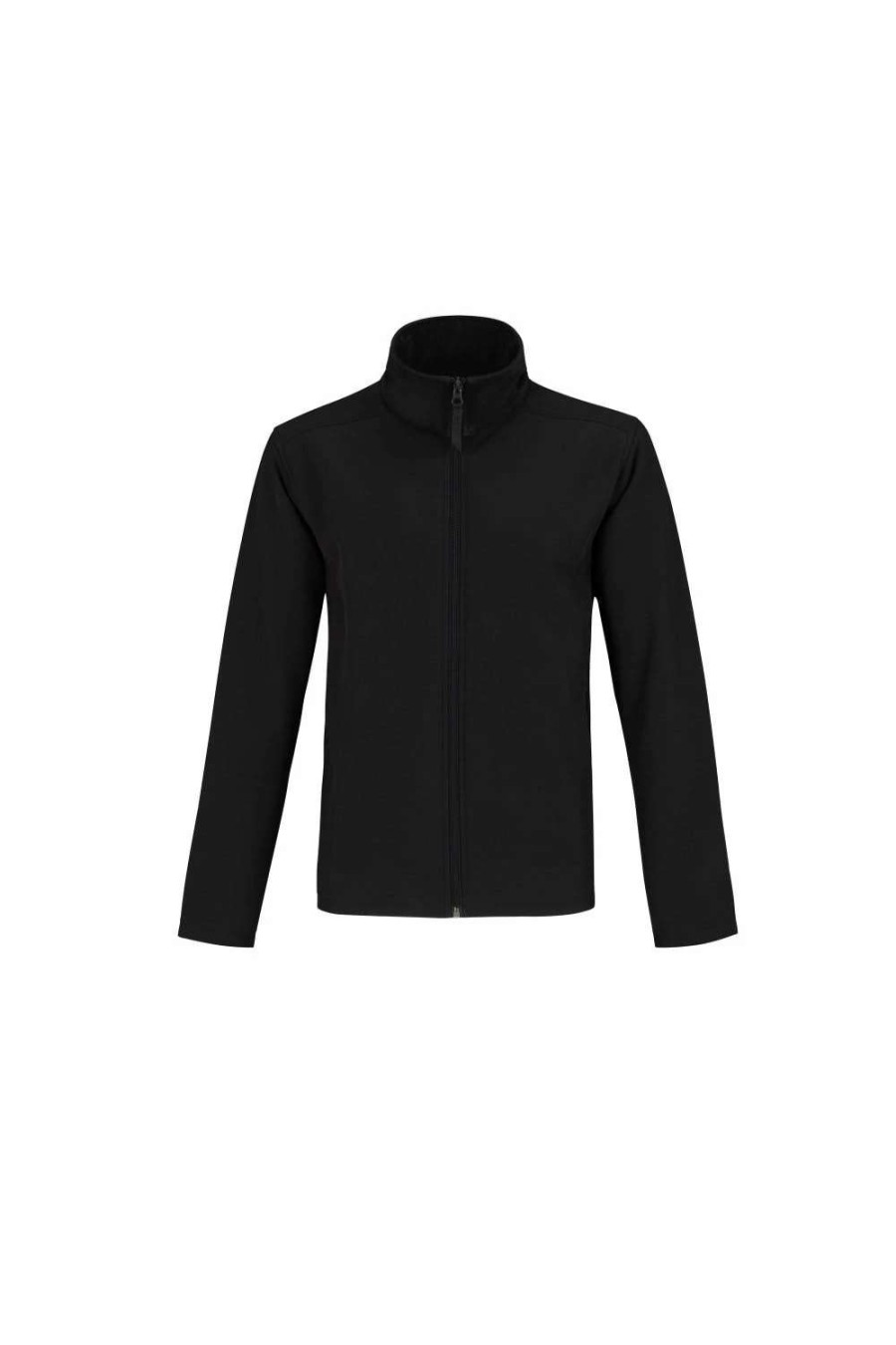 Coats, Jackets & Blazers * | B&C B&C Mens Two Layer Water Repellent Softshell Jacket ( ) Black/Black