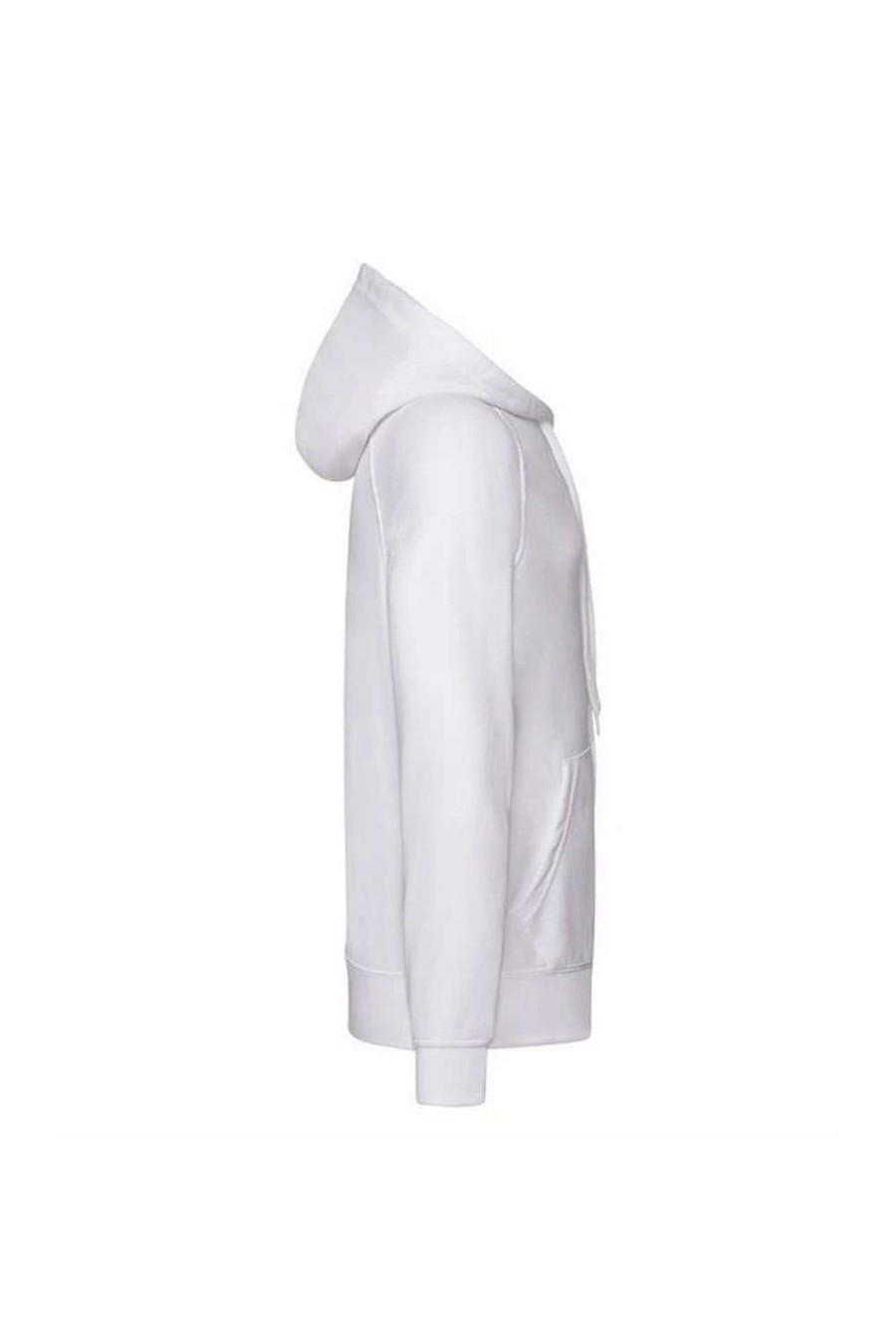 Coats, Jackets & Blazers * | Of The Loom Fruit Of The Loom Mens Lightweight Full Zip Jacket / Hoodie ( ) White