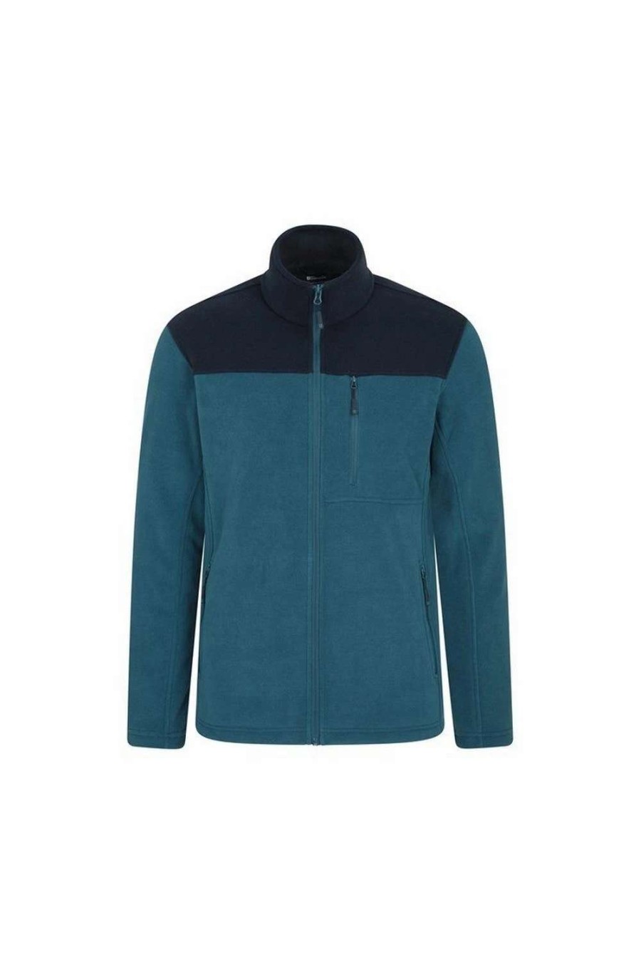 Coats, Jackets & Blazers * | Mountain Warehouse Buchanan Fleece Jacket Blue