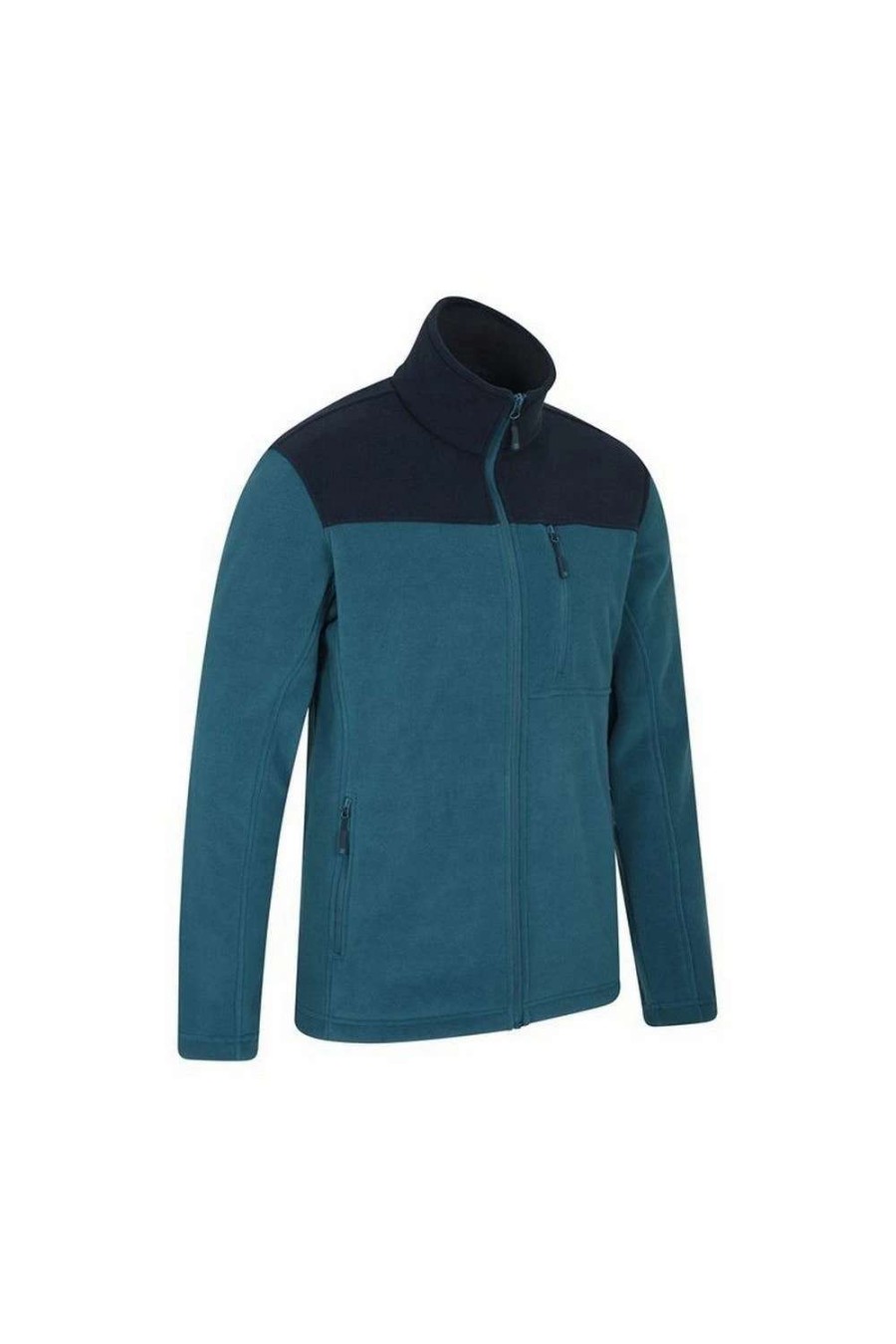 Coats, Jackets & Blazers * | Mountain Warehouse Buchanan Fleece Jacket Blue