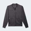 Coats, Jackets & Blazers * | Public Rec Crosstown Bomber | Men'S Heather Charcoal