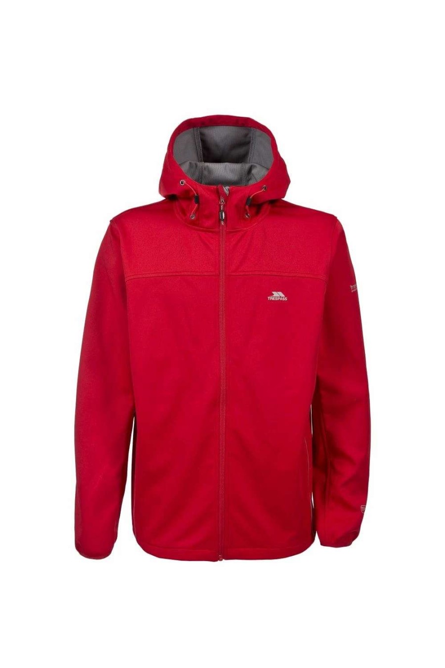 Coats, Jackets & Blazers * | Trespass Mens Zeek Waterproof Softshell Jacket ( ) Red