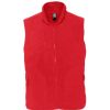 Coats, Jackets & Blazers * | Sols Norway Unisex Anti-Pill Fleece Bodywarmer / Gilet Vest ( ) Red