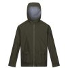 Coats, Jackets & Blazers * | Regatta Mens Bergen Waterproof Jacket Dark Khaki