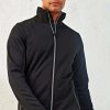 Coats, Jackets & Blazers * | Premier Mens Sustainable Zipped Jacket Black