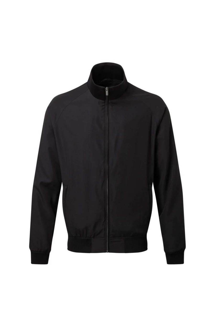 Coats, Jackets & Blazers * | Asquith & Fox Mens Harrington Jacket ( ) Black