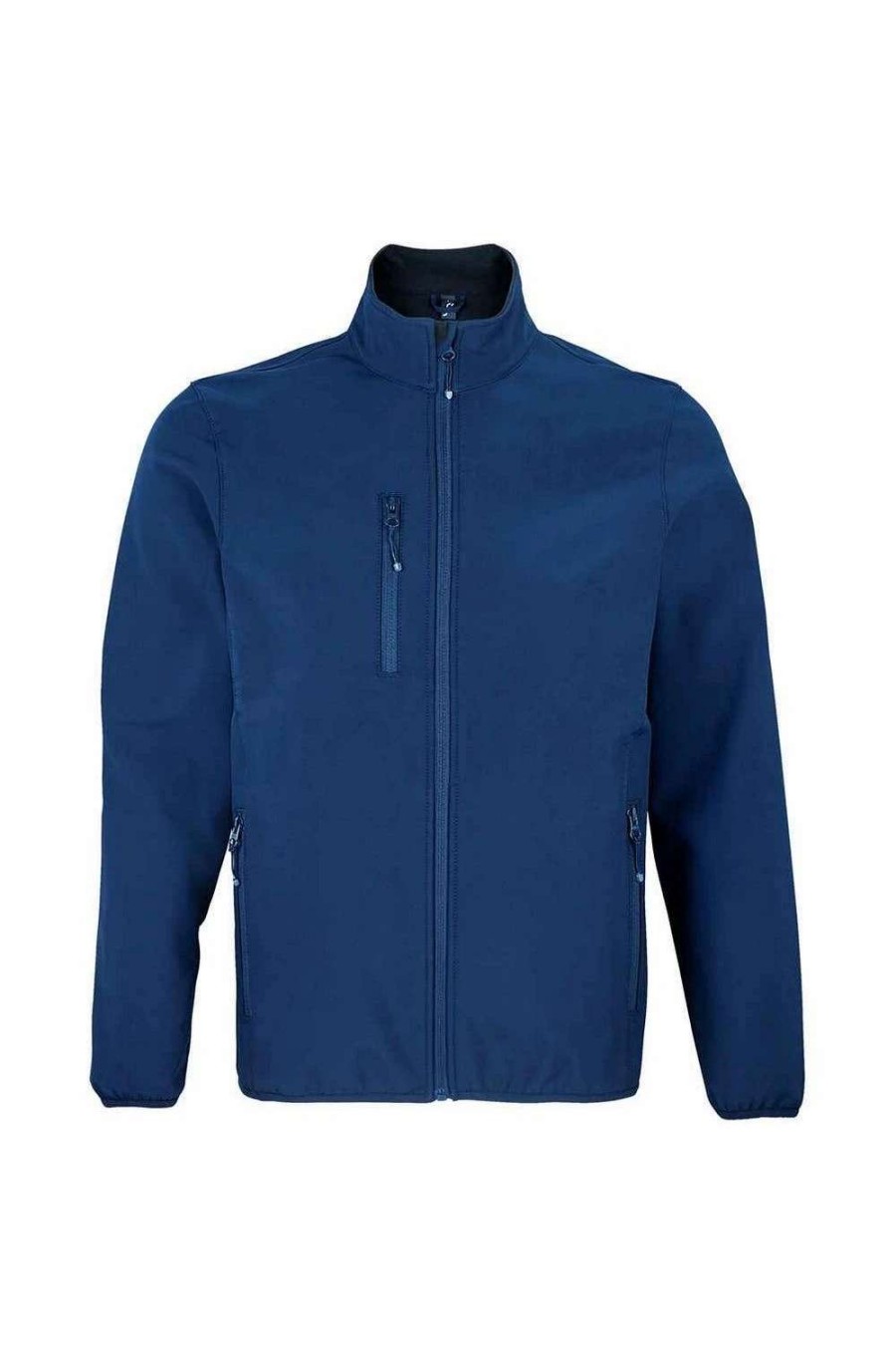 Coats, Jackets & Blazers * | Sols Mens Falcon Recycled Soft Shell Jacket ( ) Abyss Blue