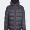 Coats, Jackets & Blazers * | Trespass Mens Heyward Padded Jacket Dark Grey