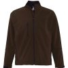 Coats, Jackets & Blazers * | Sols Mens Relax Soft Shell Jacket (Breathable, Windproof And Water Resistant) ( ) Dark Chocolate