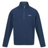 Coats, Jackets & Blazers * | Regatta Great Outdoors Mens Montes Funnel Neck Fleece Jumper Moonlight Denim