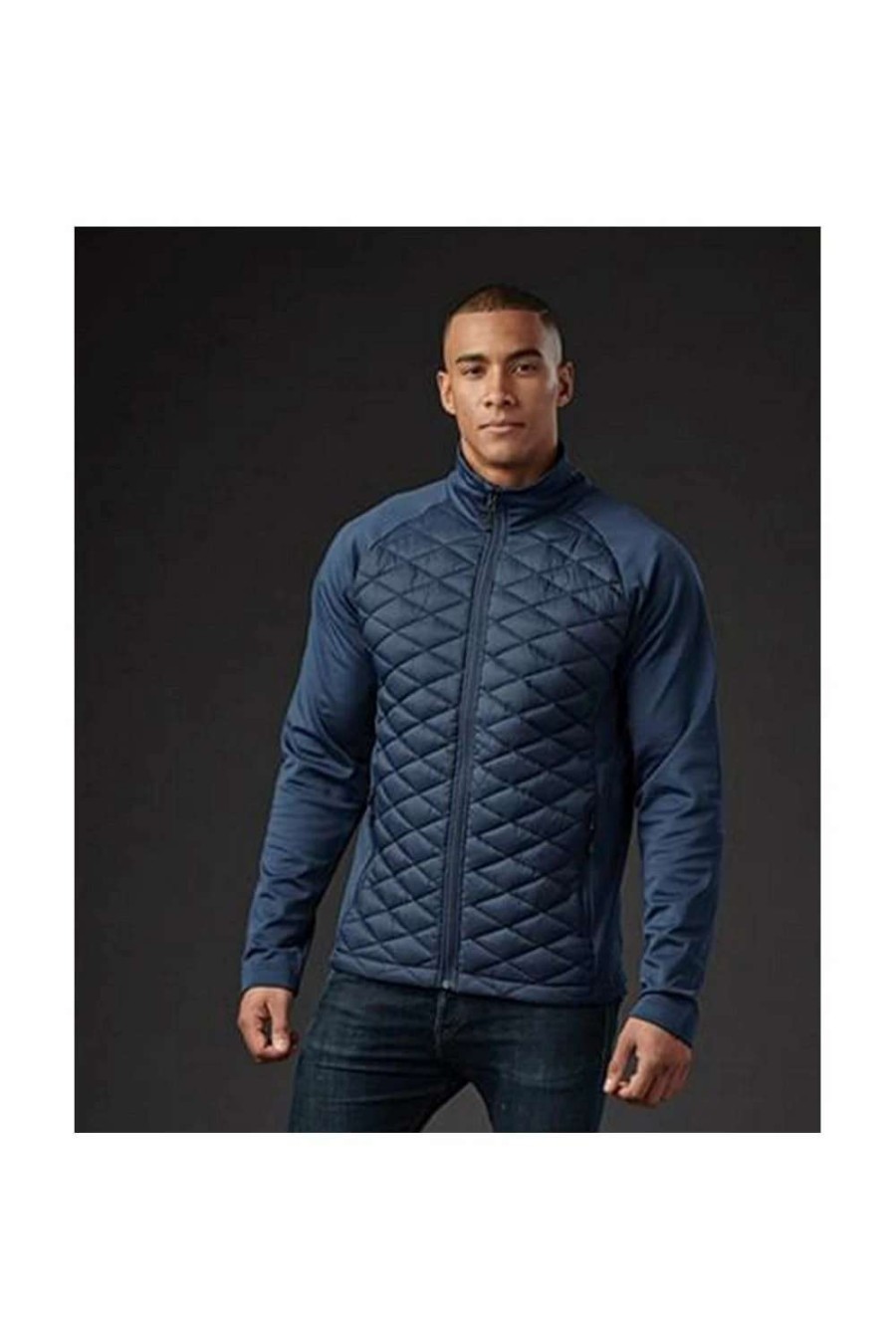 Coats, Jackets & Blazers * | Stormtech Mens Boulder Thermal Soft Shell Jacket Indigo