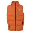 Coats, Jackets & Blazers * | Trespass Mens Clasp Padded Gilet/Bodywarmer Burnt Orange