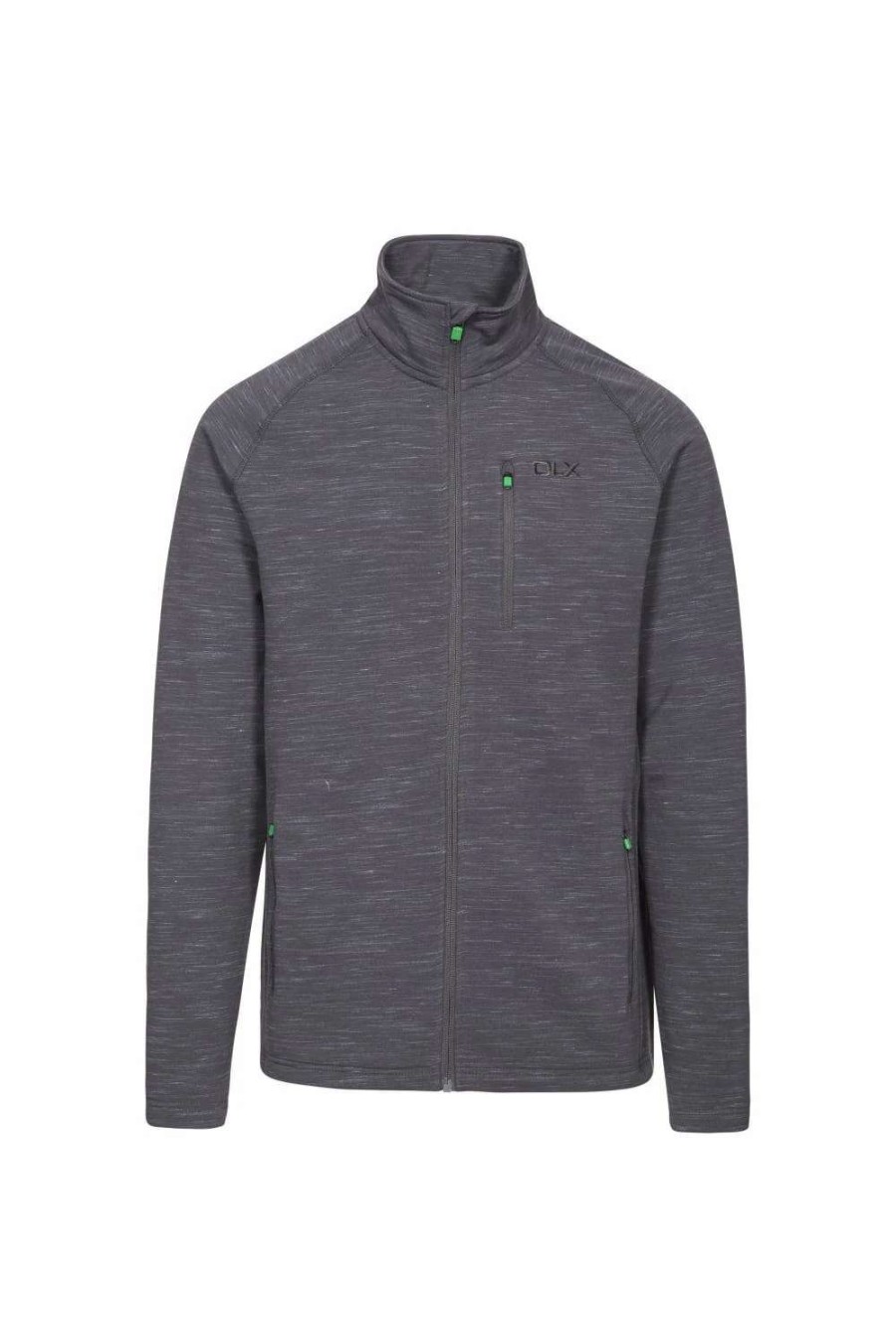 Coats, Jackets & Blazers * | Trespass Mens Brolin Dlx Fleece Jacket ( ) Gray Marl