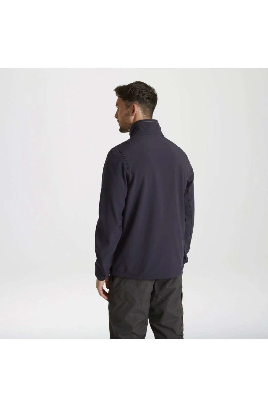 Coats, Jackets & Blazers * | Craghoppers Mens Expert Basecamp Soft Shell Jacket Dark Navy