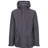 Coats, Jackets & Blazers * | Trespass Mens Vauxelly Waterproof Jacket Dark Grey