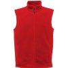 Coats, Jackets & Blazers * | Regatta Mens 210 Microfleece Bodywarmer/Gilet Classic Red