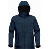 Coats, Jackets & Blazers * | Stormtech Mens Epsilon 2 Hooded Soft Shell Jacket ( ) Navy/Graphite Grey