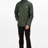 Coats, Jackets & Blazers * | Regatta Great Outdoors Mens Classic Matt Hooded Waterproof Jacket Deep Forest