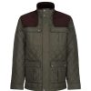 Coats, Jackets & Blazers * | Regatta Mens Padbury Quilted Jacket Dark Khaki