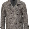 Coats, Jackets & Blazers * | Lords Of Harlech Of Harlech Fritz Art Military Jacket Camo Moss