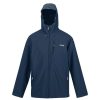 Coats, Jackets & Blazers * | Regatta Mens Waterproof Jacket ( ) Moonlight Denim