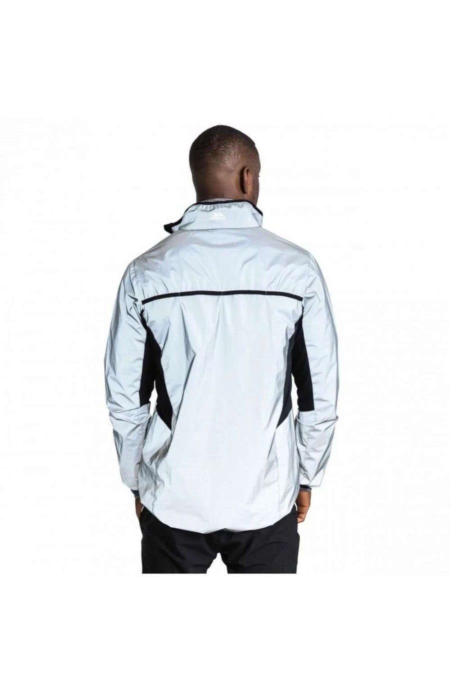 Coats, Jackets & Blazers * | Trespass Mens Zig Reflective Active Jacket ( ) Silver Reflective