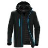 Coats, Jackets & Blazers * | Stormtech Mens Matrix System Jacket ( ) Black/Electric Blue