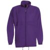 Coats, Jackets & Blazers * | B&C B&C Sirocco Mens Lightweight Jacket / Mens Outer Jackets ( ) Purple