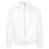 Coats, Jackets & Blazers * | Fruit Of The Loom Of The Loom Mens Sweatshirt Jacket White