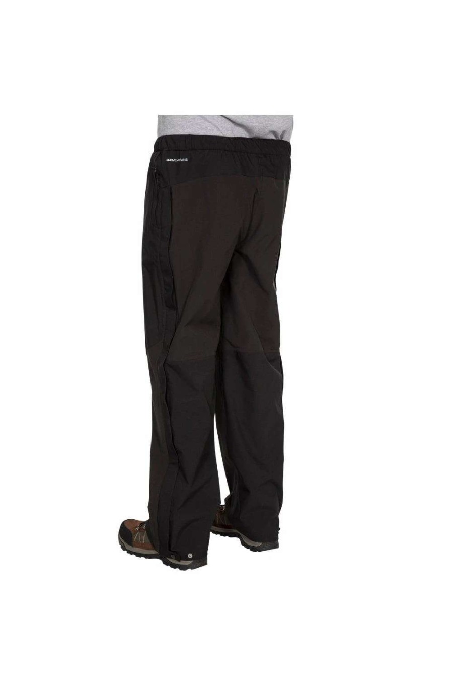 Coats, Jackets & Blazers * | Trespass Mens Crestone Dlx Waterproof Packaway Pants ( ) Black