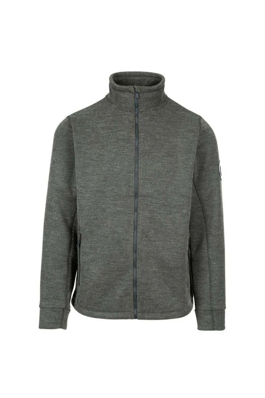 Coats, Jackets & Blazers * | Trespass Mens Brack Dlx Fleece Jacket Ivy