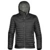 Coats, Jackets & Blazers * | Stormtech Mens Gravity Hooded Thermal Winter Jacket (Durable Water Resistant) ( ) Black/Charcoal