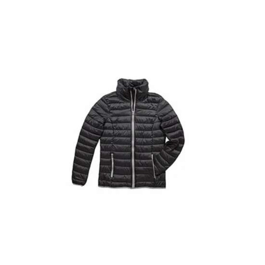 Coats, Jackets & Blazers * | Stedman Active Mens Active Padded Jacket ( ) Coats, Jackets & Blazers Black Opal