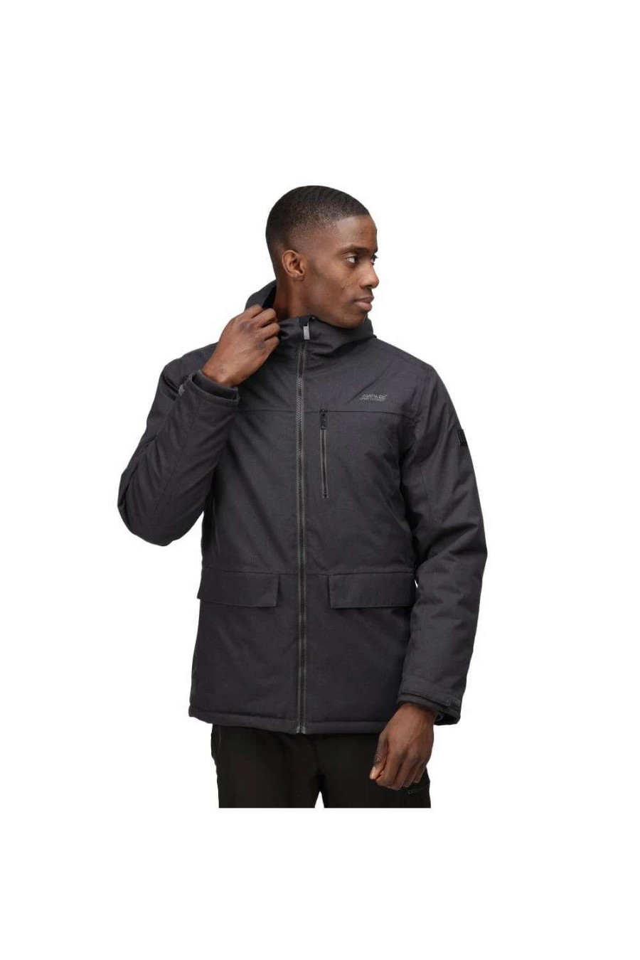 Coats, Jackets & Blazers * | Regatta Mens Volter Shield Iii Heated Waterproof Jacket ( ) Ash