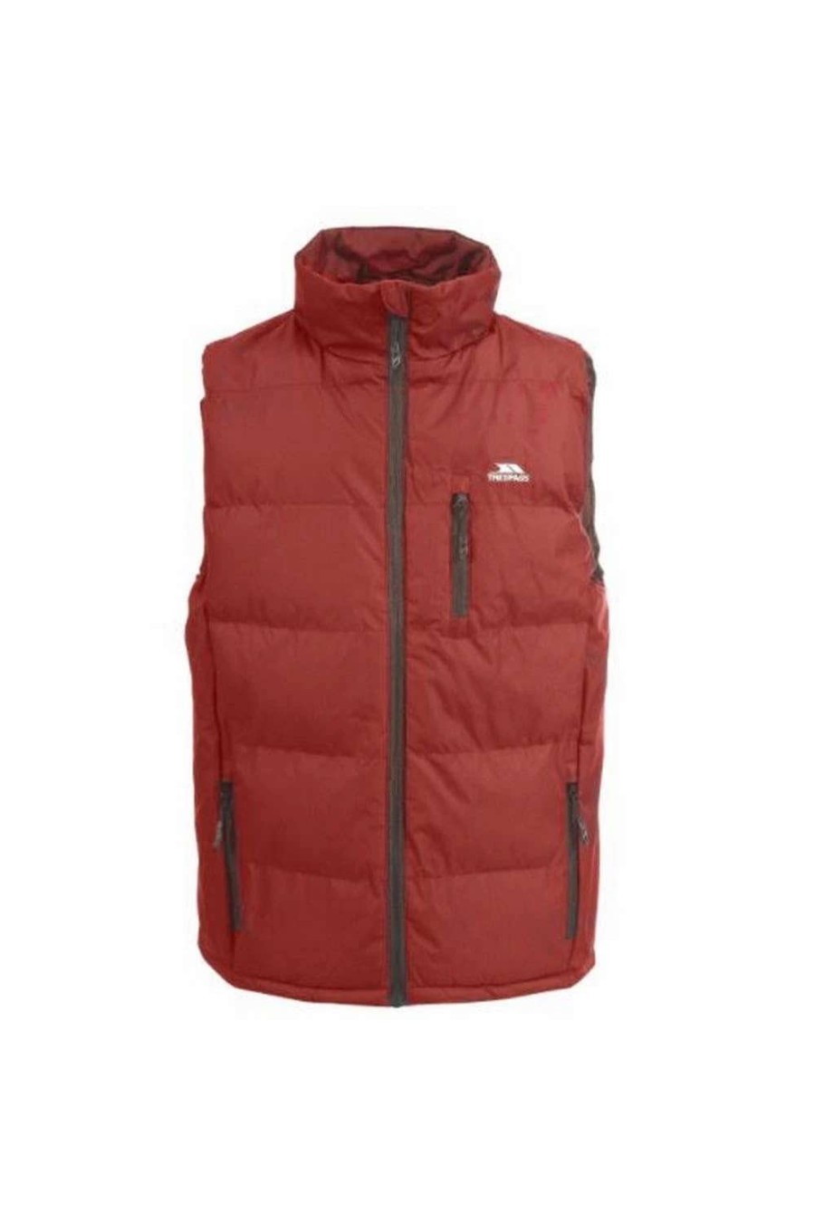 Coats, Jackets & Blazers * | Trespass Mens Clasp Padded Gilet/Bodywarmer Red