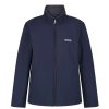 Coats, Jackets & Blazers * | Regatta Mens Cera V Wind Resistant Soft Shell Jacket Navy