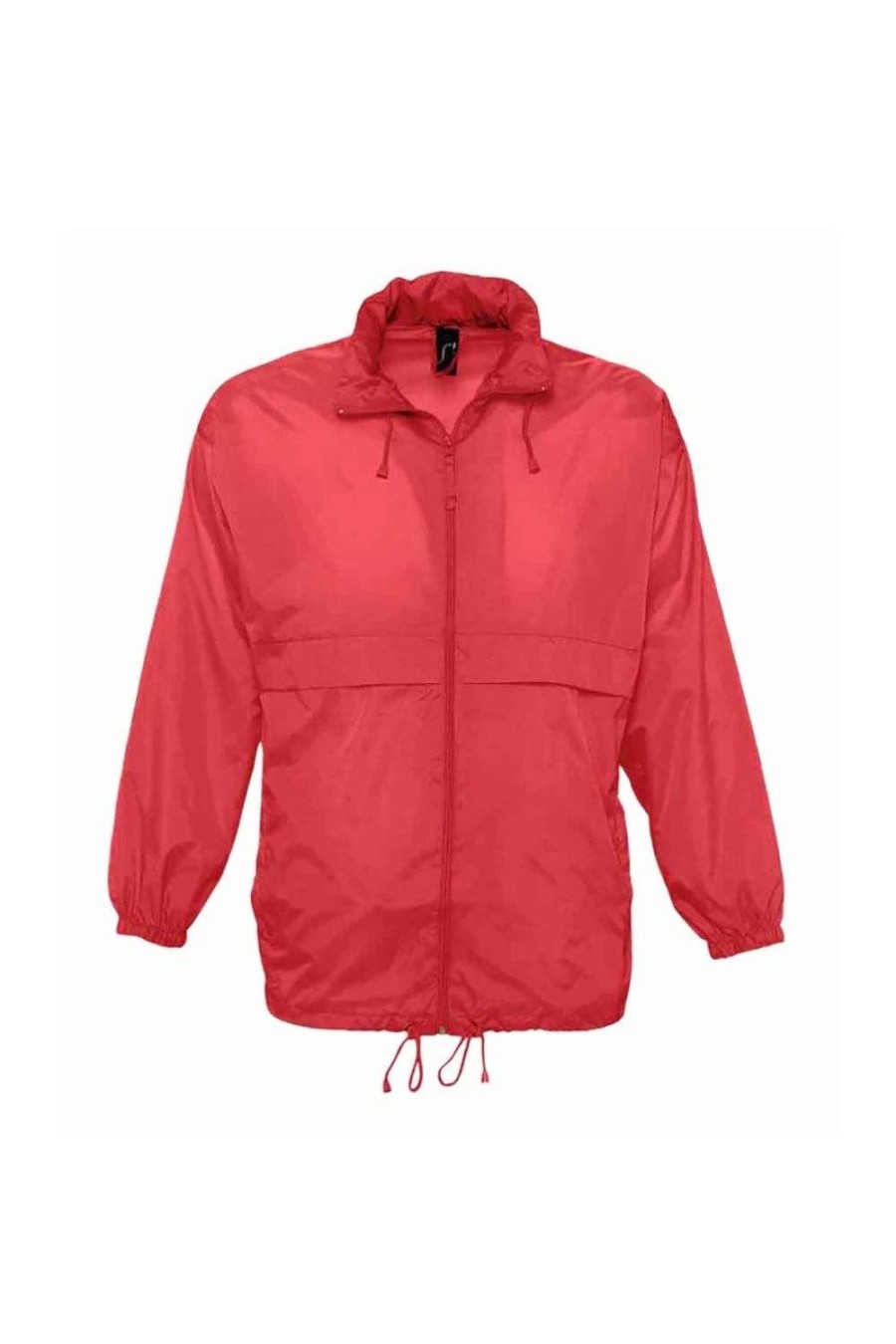 Coats, Jackets & Blazers * | Sols Unisex Surf Windbreaker Lightweight Jacket ( ) Red