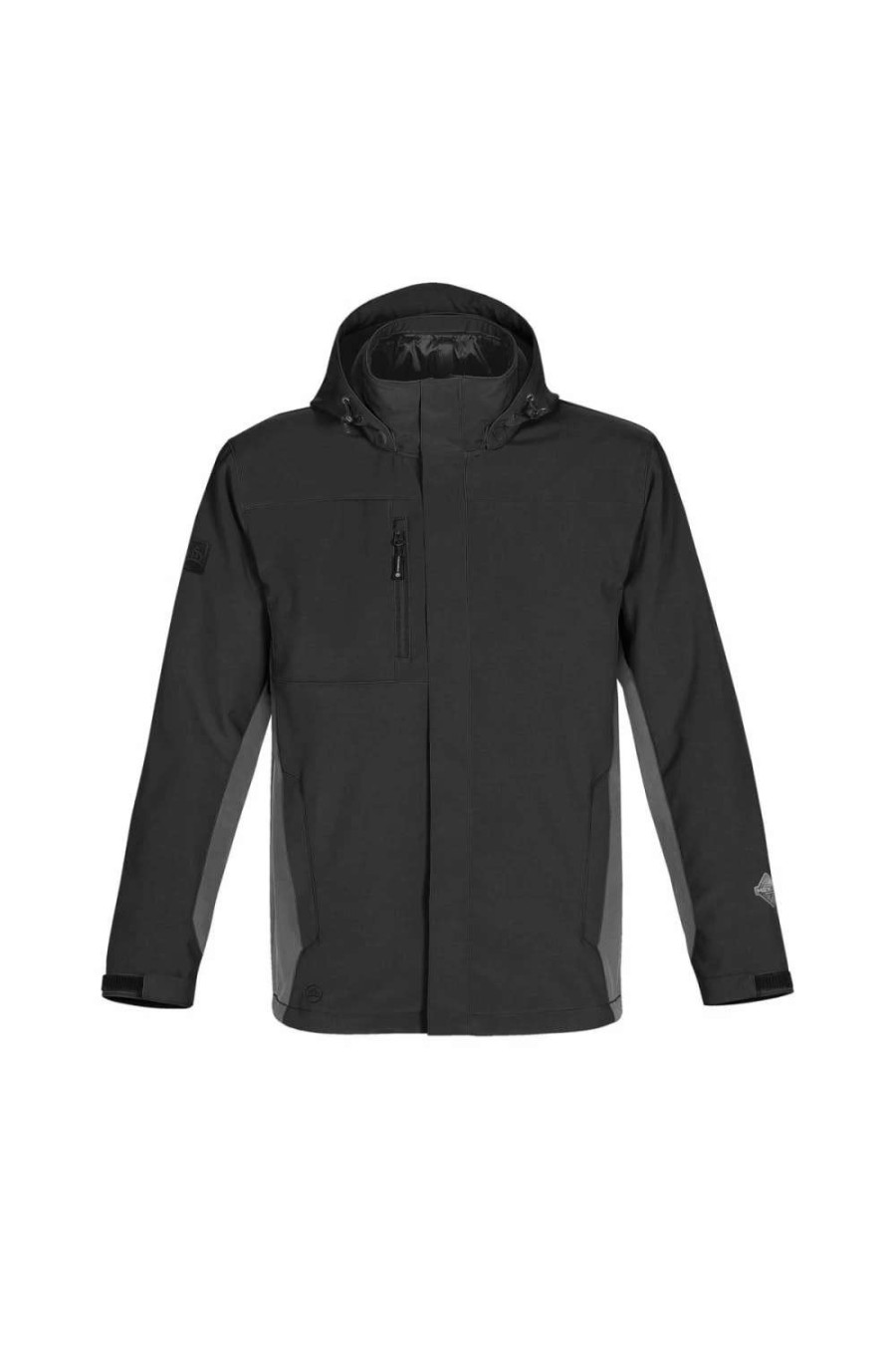 Coats, Jackets & Blazers * | Stormtech Mens Atmosphere 3-In-1 Performance System Jacket (Waterproof & Breatha ( ) Black/Granite