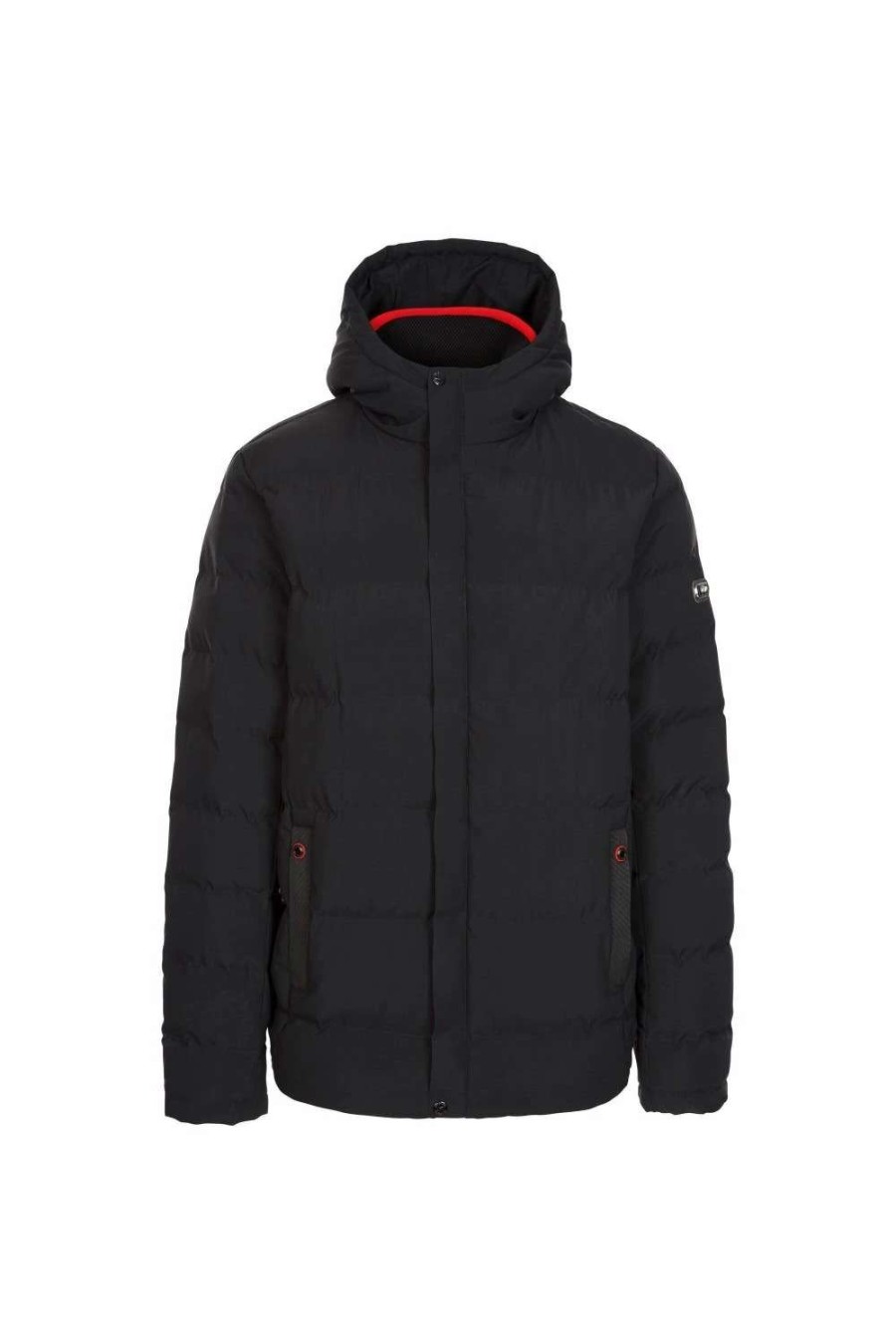 Coats, Jackets & Blazers * | Trespass Mens Habbton Padded Jacket Black